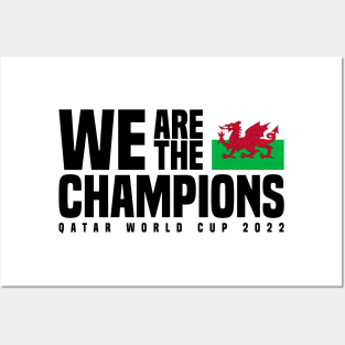 Qatar World Cup Champions 2022 - Wales Posters and Art